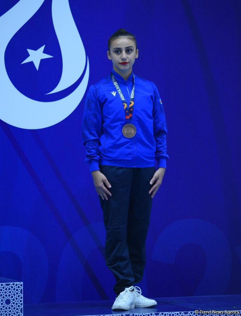 Художественная гимнастика на Исламиаде: награды азербайджанских спортсменок (ФОТО)