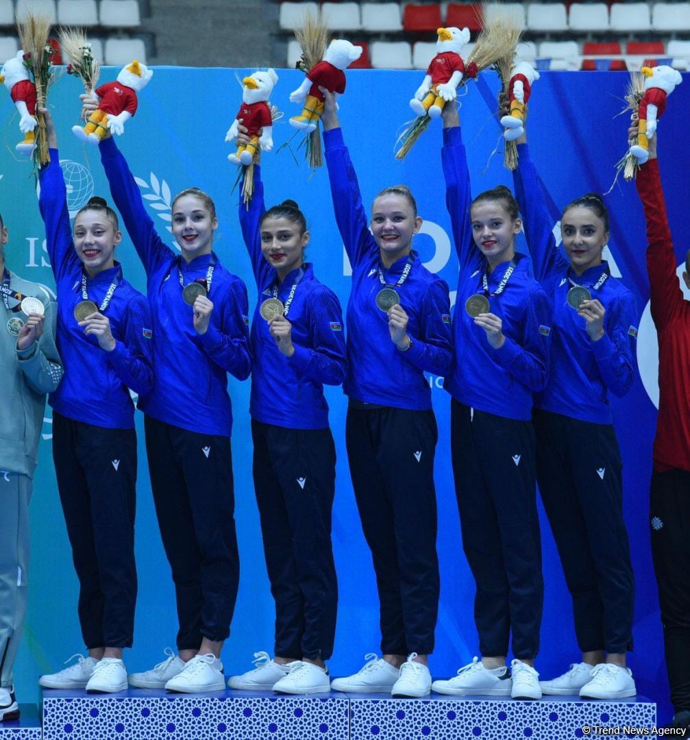 Художественная гимнастика на Исламиаде: награды азербайджанских спортсменок (ФОТО)