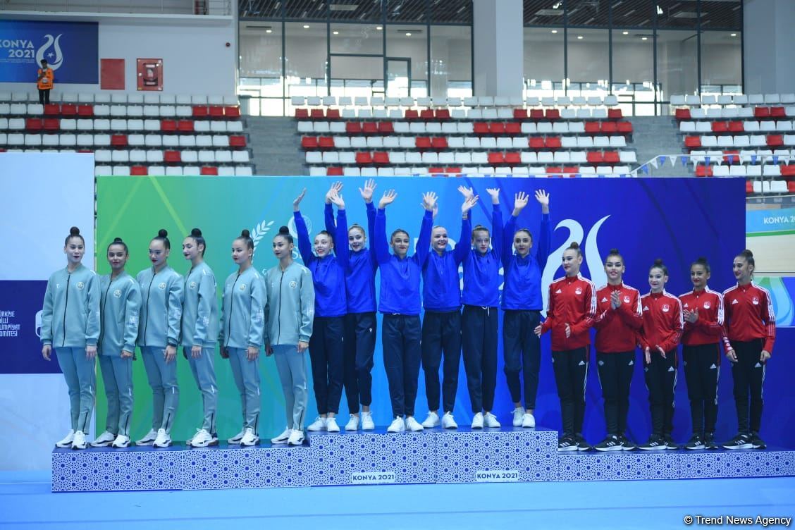 Художественная гимнастика на Исламиаде: награды азербайджанских спортсменок (ФОТО)