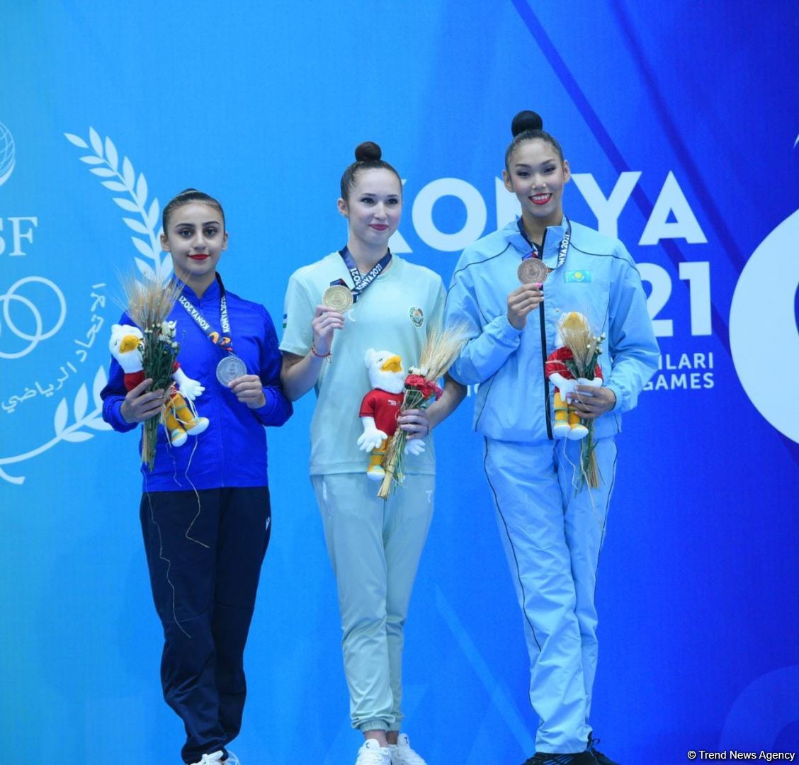 Художественная гимнастика на Исламиаде: награды азербайджанских спортсменок (ФОТО)