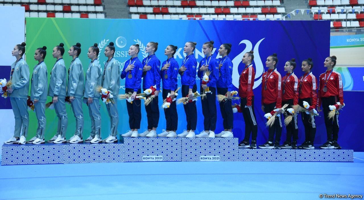 Художественная гимнастика на Исламиаде: награды азербайджанских спортсменок (ФОТО)