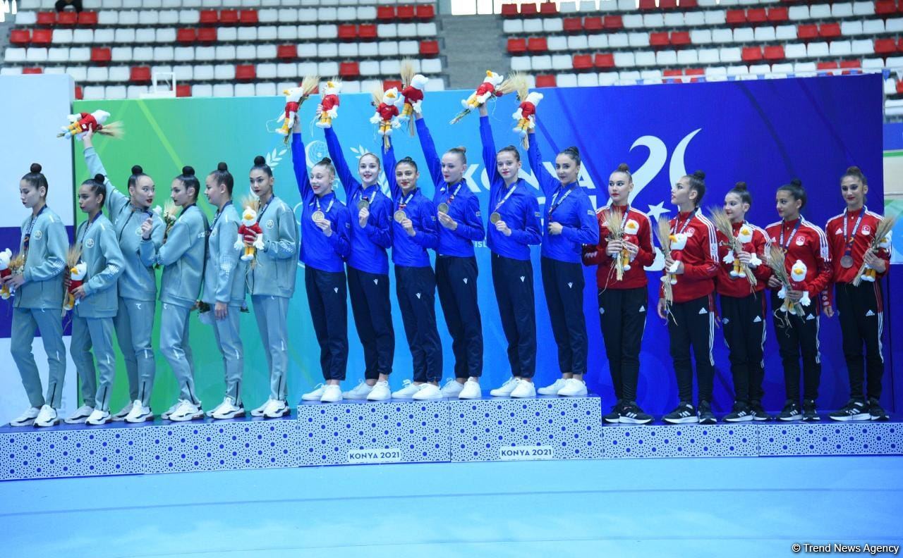 Художественная гимнастика на Исламиаде: награды азербайджанских спортсменок (ФОТО)
