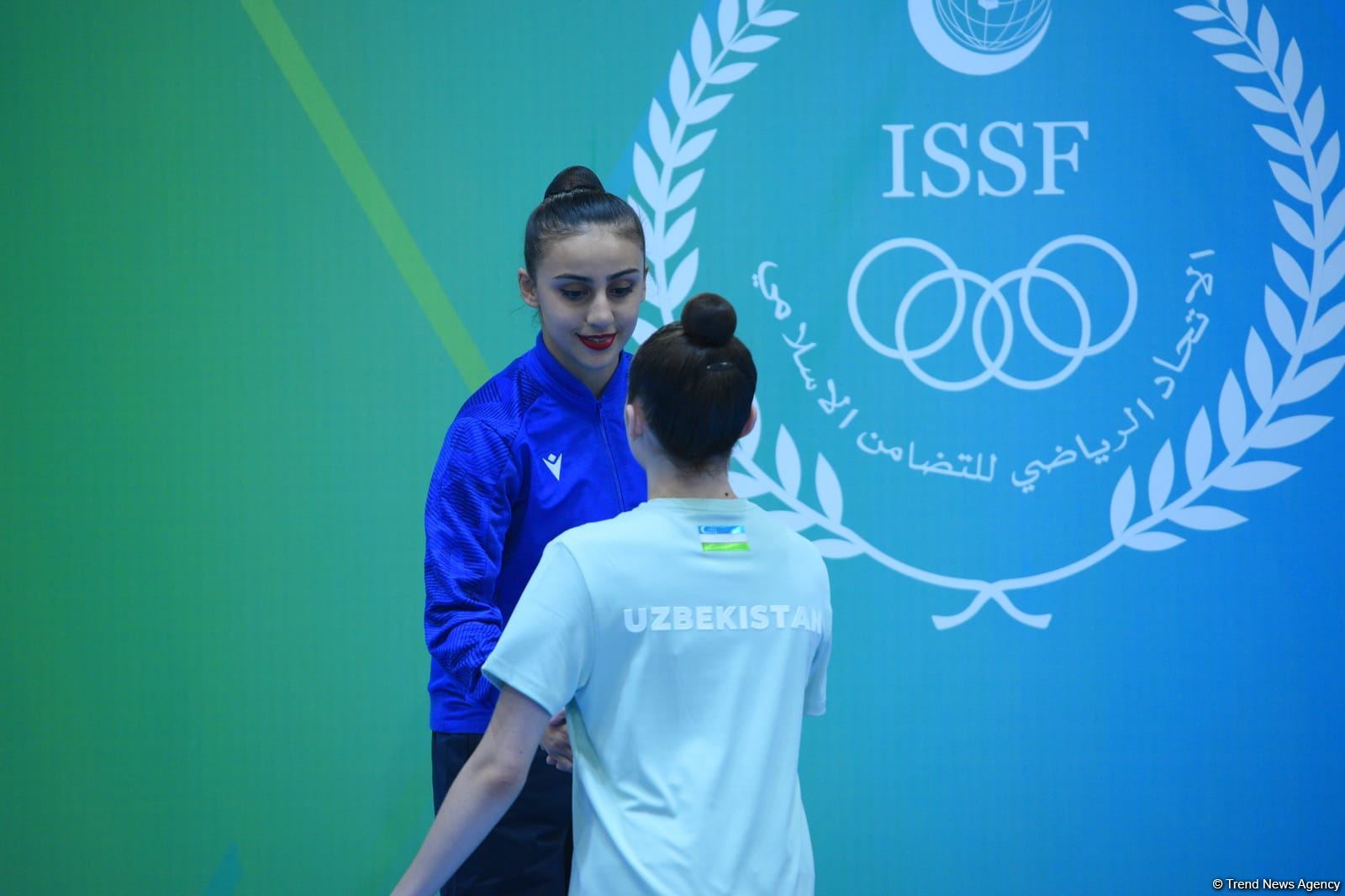 Художественная гимнастика на Исламиаде: награды азербайджанских спортсменок (ФОТО)