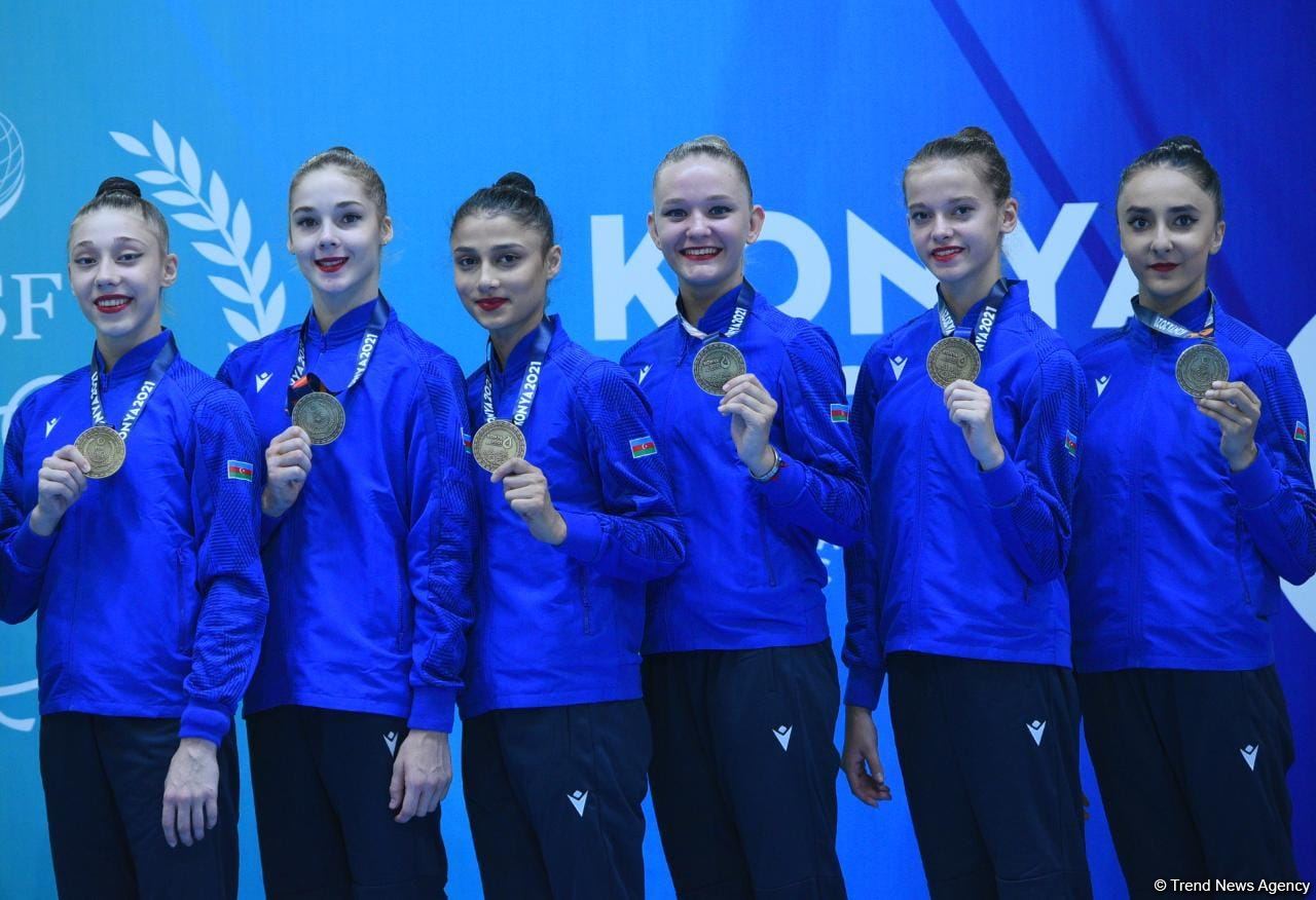 Художественная гимнастика на Исламиаде: награды азербайджанских спортсменок (ФОТО)