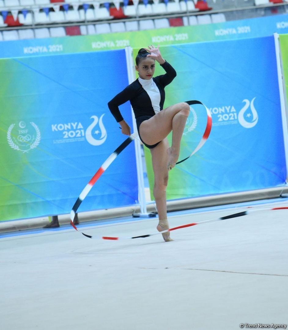 Азербайджанская гимнастка Зохра Агамирова завоевала еще одно "золото" Исламиады (ФОТО)