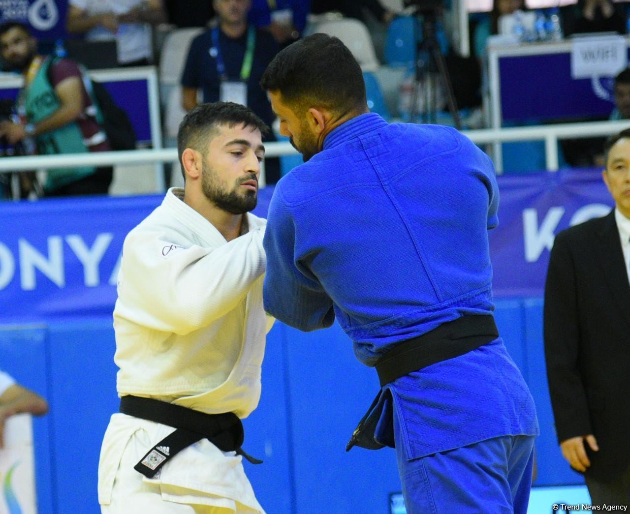 Азербайджанский дзюдоист прошел в полуфинал V Игр Исламской солидарности (ФОТО)