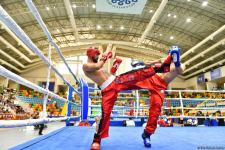 Азербайджанский кикбоксер выиграл «золото» Исламиады (ФОТО)