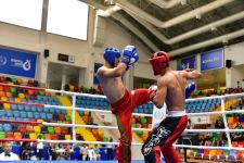 Азербайджанский кикбоксер выиграл «золото» Исламиады (ФОТО)