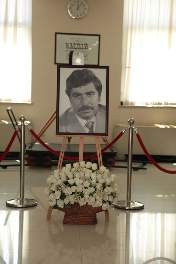 Госфильмофонд организовал фотовыставку, посвященную памяти Шахмара Алекперова (ФОТО)