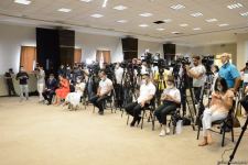 Министерство науки и образования Азербайджана провело брифинг (ФОТО/ВИДЕО)