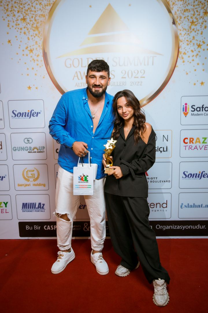 В Баку впервые прошла церемония награждения проекта Golden Summit Awards - Altın Zirvə (ФОТО)