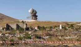 Дипломаты понаблюдали за процессом разминирования в Физули (ФОТО)