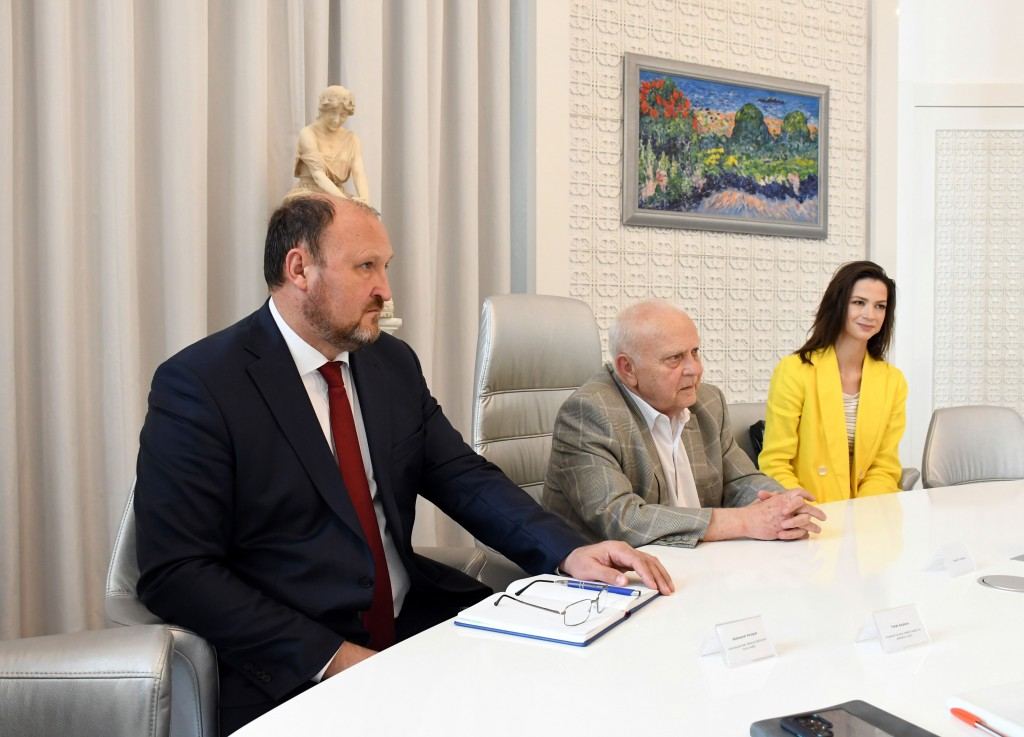 В Баку прошли съемки фильма об известном деятеле культуры из Беларуси (ФОТО)