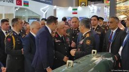 Закир Гасанов и Яшар Гюлер посетили выставку ADEX (ФОТО)