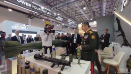 Закир Гасанов и Яшар Гюлер посетили выставку ADEX (ФОТО)