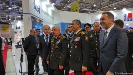 Закир Гасанов и Яшар Гюлер посетили выставку ADEX (ФОТО)