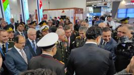 Закир Гасанов и Яшар Гюлер посетили выставку ADEX (ФОТО)