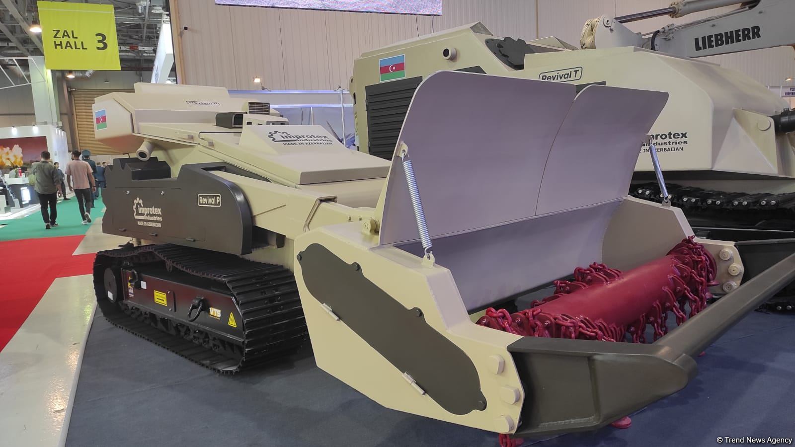 Новая техника для разминирования азербайджанского производства будет испытана в Джебраиле и Физули (ФОТО)