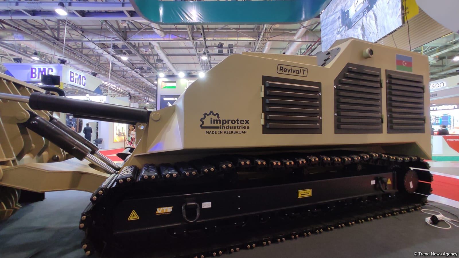 Новая техника для разминирования азербайджанского производства будет испытана в Джебраиле и Физули (ФОТО)