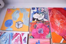 В мастерской Ирины Эльдаровой в Баку представлен проект "О", почтена память  Королевы Елизаветы II (ФОТО)