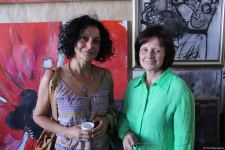 В мастерской Ирины Эльдаровой в Баку представлен проект "О", почтена память  Королевы Елизаветы II (ФОТО)