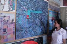 В мастерской Ирины Эльдаровой в Баку представлен проект "О", почтена память  Королевы Елизаветы II (ФОТО)