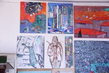 В мастерской Ирины Эльдаровой в Баку представлен проект "О", почтена память  Королевы Елизаветы II (ФОТО)