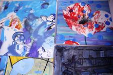 В мастерской Ирины Эльдаровой в Баку представлен проект "О", почтена память  Королевы Елизаветы II (ФОТО)