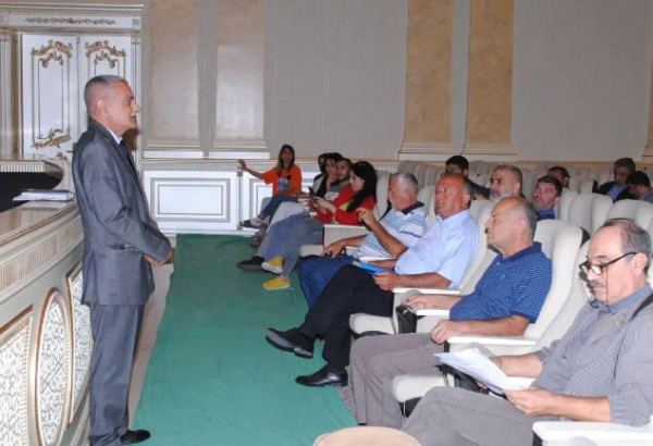 Сумгайытский театр готовится к новому сезону (ФОТО)