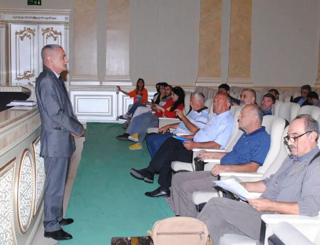 Сумгайытский театр готовится к новому сезону (ФОТО)