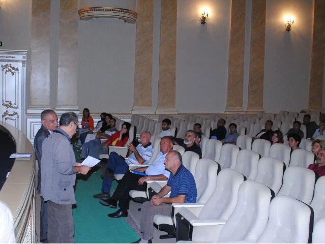 Сумгайытский театр готовится к новому сезону (ФОТО)