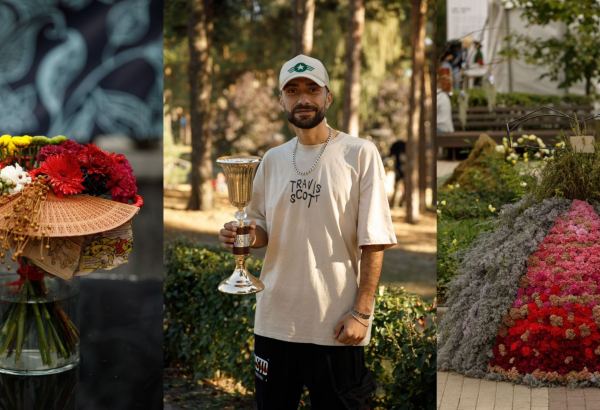 Работы азербайджанского флориста признаны одними из лучших в России (ФОТО)