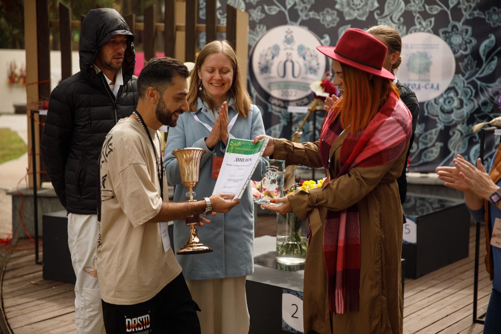 Работы азербайджанского флориста признаны одними из лучших в России (ФОТО)