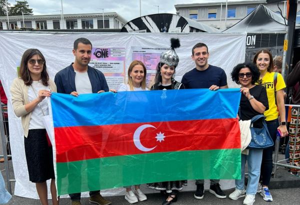 Мария Хан-Хойская представила азербайджанское искусство на Lauz'One Festival в Швейцарии (ВИДЕО, ФОТО)