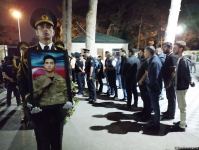 Шехид Амин Гафарли похоронен во второй Аллее почетного захоронения в Баку (ФОТО)