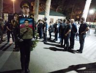 Шехид Амин Гафарли похоронен во второй Аллее почетного захоронения в Баку (ФОТО)