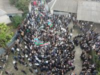 Шехид Гадим Халилов похоронен в Исмаиллинском районе (ФОТО)