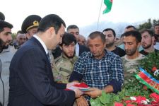 Шехид Гадим Халилов похоронен в Исмаиллинском районе (ФОТО)