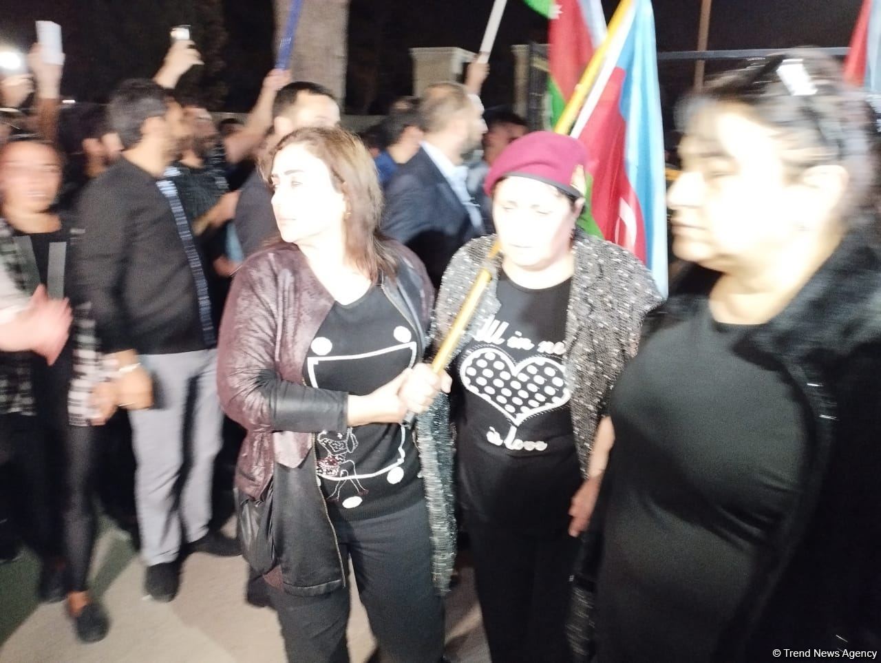 Шехид Амин Гафарли похоронен во второй Аллее почетного захоронения в Баку (ФОТО)