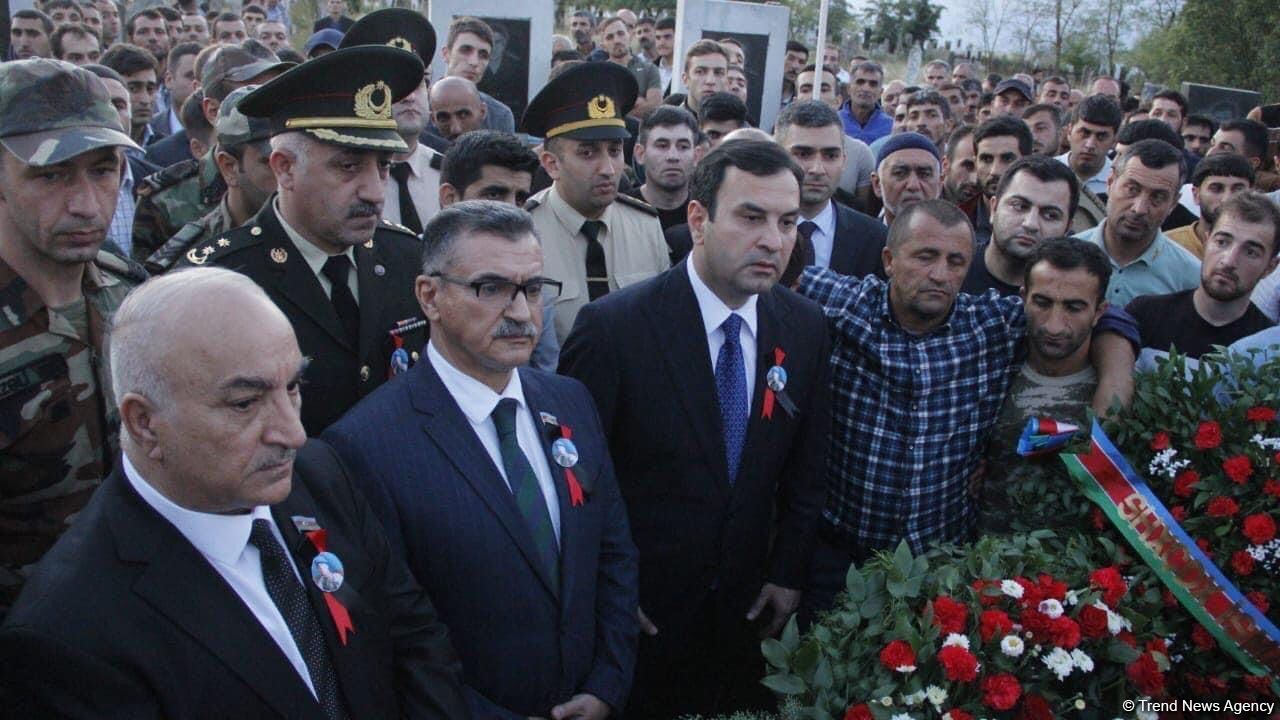 Шехид Гадим Халилов похоронен в Исмаиллинском районе (ФОТО)