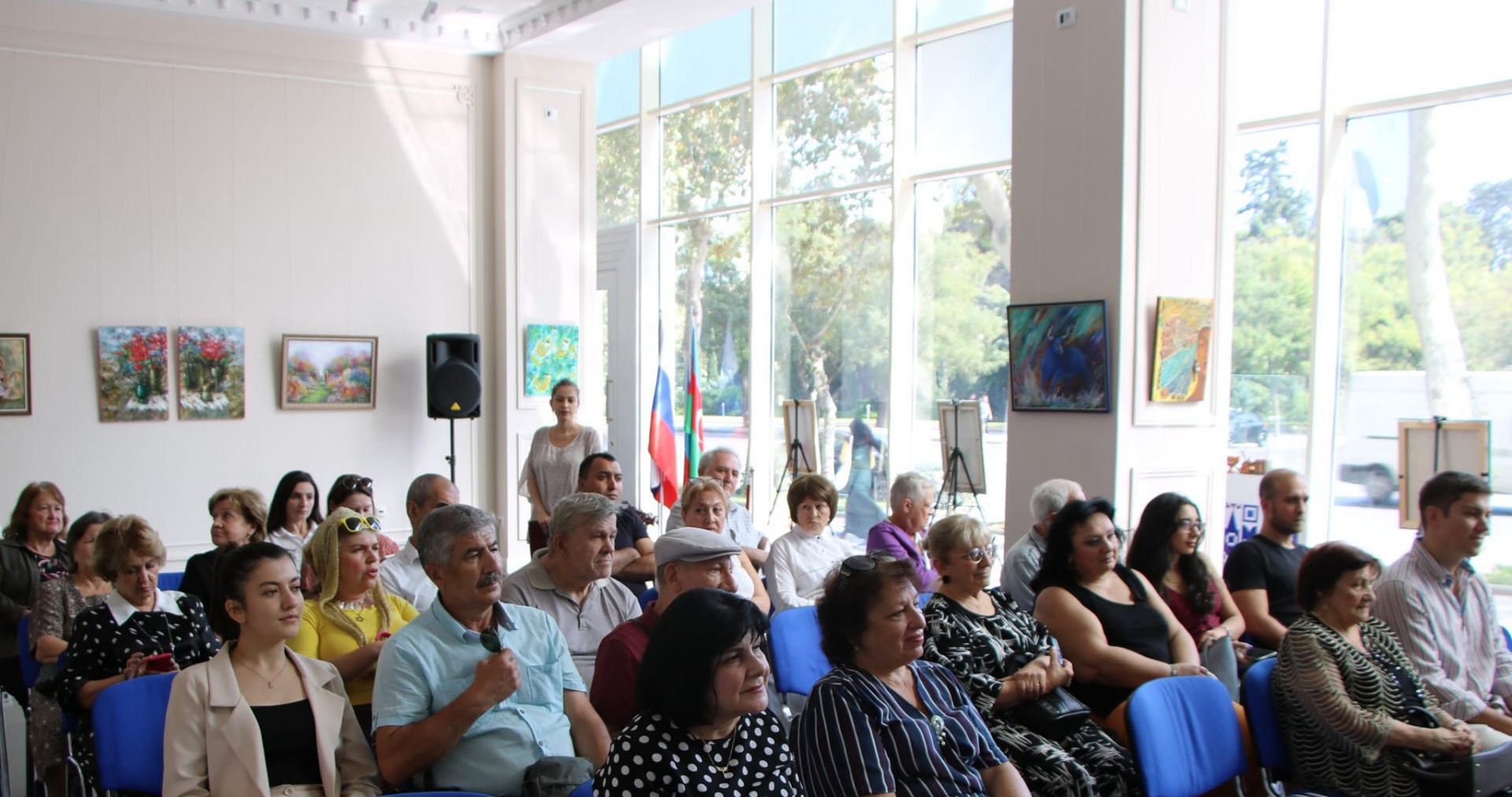 Писатели из Египта и России провели в Баку творческую встречу (ФОТО)