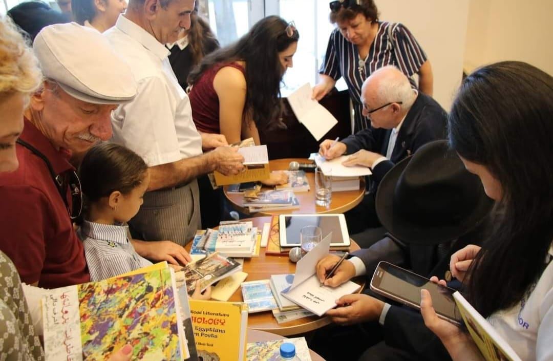 Писатели из Египта и России провели в Баку творческую встречу (ФОТО)