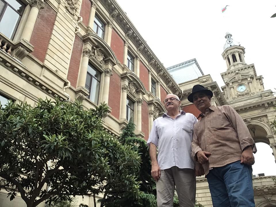 Писатели из Египта и России провели в Баку творческую встречу (ФОТО)