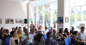 Писатели из Египта и России провели в Баку творческую встречу (ФОТО)