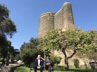 Писатели из Египта и России провели в Баку творческую встречу (ФОТО)