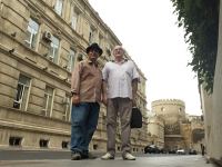 Писатели из Египта и России провели в Баку творческую встречу (ФОТО)