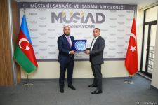 В MÜSİAD обсудили развитие азербайджано-узбекско-турецких экономических связей (ФОТО)