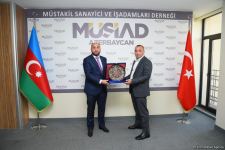 В MÜSİAD обсудили развитие азербайджано-узбекско-турецких экономических связей (ФОТО)