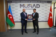 В MÜSİAD обсудили развитие азербайджано-узбекско-турецких экономических связей (ФОТО)