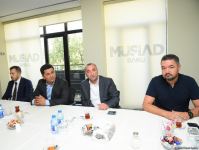 В MÜSİAD обсудили развитие азербайджано-узбекско-турецких экономических связей (ФОТО)